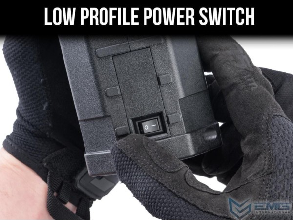EMG 'Autobot' 1400rd LiPo-Powered Automatic Electric BB Loader with 11.1v Lipo Battery (Black)