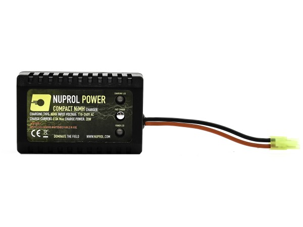 NUPROL Compact NIMH Charger (UK Plug) 