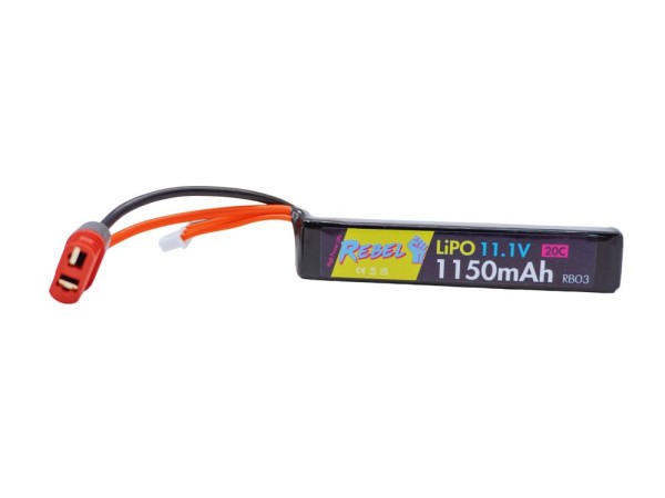 Rebel 1150mah 11.1v Li-Po Battery 