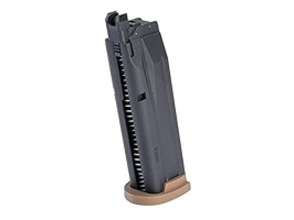 Sig Air Licensed / VFC P320 M18 / XCARRY 22rnd Gas Magazine (Tan / Black) Sig Air Licensed / VFC P320 M18 / XCARRY 22rnd Gas Magazine (Tan / Black)