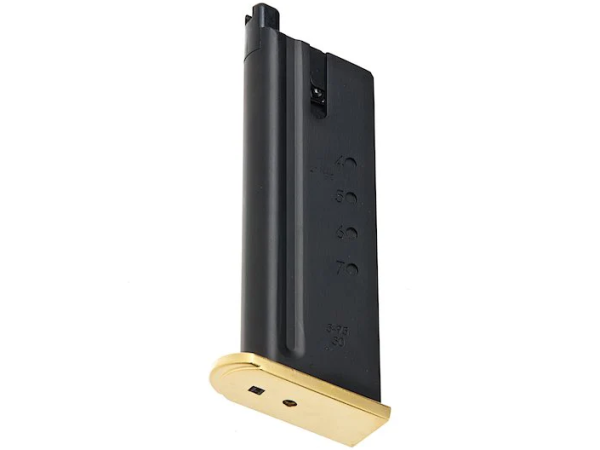 WE Gas Magazine for Desert Eagle Pistol With Gold Colour Base Plate 