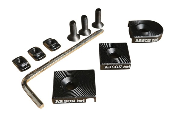 WADSN ARSON Machine Style M-LOK Wiring Organisers WD07024 (3 Pieces)