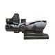 4x Magnified ACOG With Working Red Fibre Optic and Adjustable Brightness RMR (Black)  + £150.00 