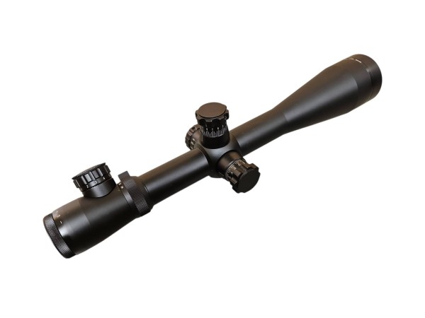 Opp Tactical 6-24x50 Illuminated Rifle Scope with 20mm Mounts 