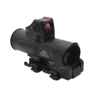 Ares 4x OS4 Replica Lightweight Day Sight LDS Complete Set (Black) 