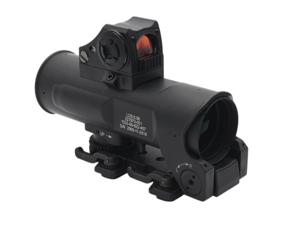 Ares 4x OS4 Replica Lightweight Day Sight LDS Complete Set (Black) 