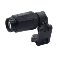 Opp Tactical 3x Magnifier on FTS Mount (Black)  Opp Tactical 3x Magnifier on FTS Mount (Black)