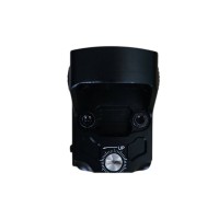 RMR Style Red Dot with Enlarged Buttons and Adjustable Brightness (Black)