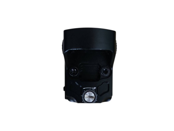 RMR Style Red Dot with Enlarged Buttons and Adjustable Brightness (Black)