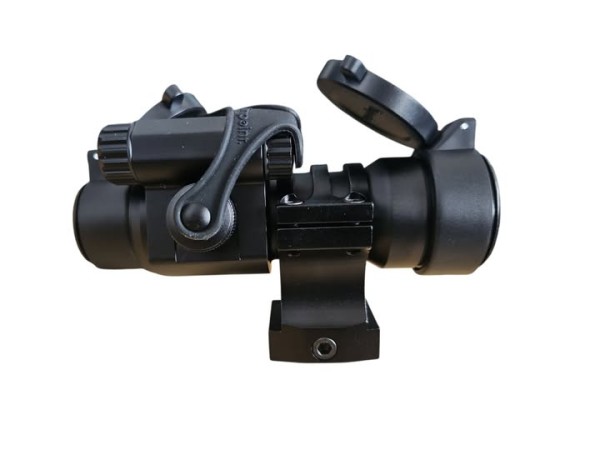 Opp Tactical M2 Style Red Dot on Wilcox Style Mount  Opp Tactical M2 Style Red Dot on Wilcox Style Mount