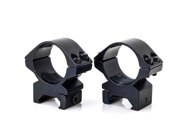 WULF 20mm Rail Mounted Medium Scope Rings for 30mm Tube Optics