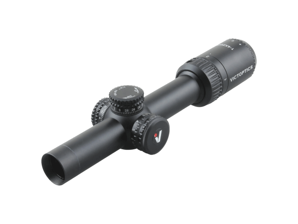 VictOptics 1-4x20IR Illuminated LPVO Scope with 20mm High Mounts 