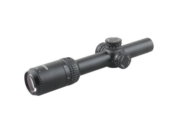 VictOptics 1-4x20IR Illuminated LPVO Scope with 20mm High Mounts 