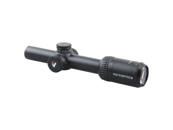 VictOptics 1-4x20IR Illuminated LPVO Scope with 20mm High Mounts 