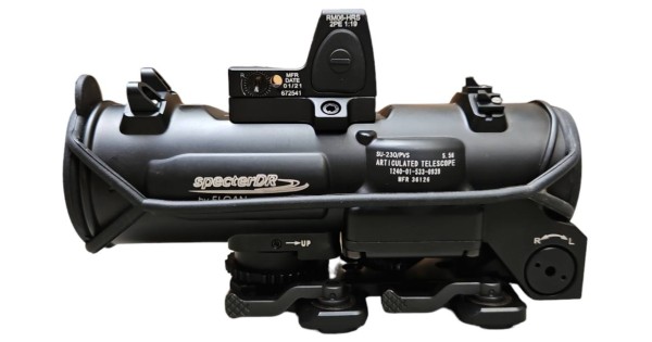 Specterscat Riser 1-4x Adjustable Magnification Specter Gen.III Replica with ...