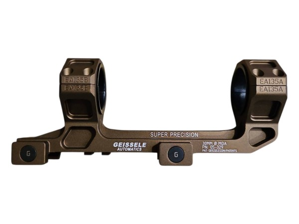 G Style Offset Scope Mount Black / DE (For 25mm and 30mm Scopes) 