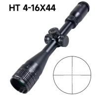 Opp Tactical HT 4-16X44AOE Illuminated Rifle Scope wth 20mm Rail High Mounts, sunshade and Lens Caps