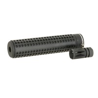 Big-Dragon KAC Style QD Suppressor with Birdcage Flash Hider (14mm CCW)