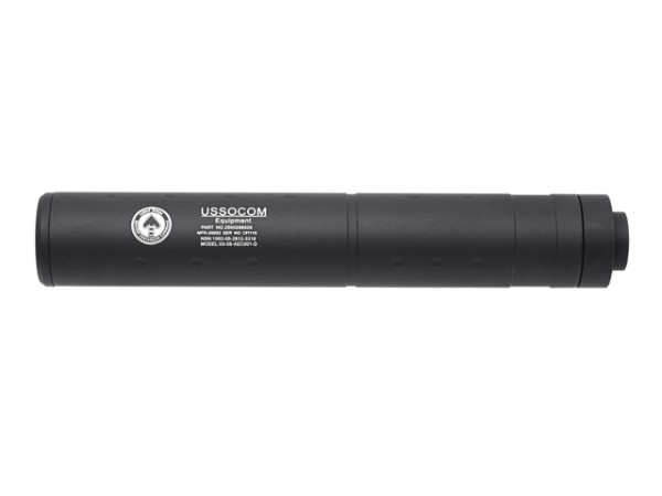Big-Dragon 196x32mm Suppressor with US SOCOM Markings (14mm CCW)