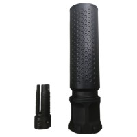 AngryGun QDC/CRS-PRT Dummy Silencer 14mm CCW (FDE / Black) 