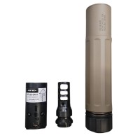 Angrygun DASM-S Tracer with Acetech 2000R 14mm CCW (FDE / Black) 