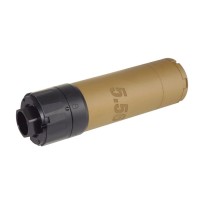 Opp Tactical SLX556C Suppressor with Flash Hider 14mm CCW (Black / Tan) - Pre-Order Due 24/10/2026
