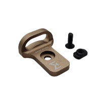 Aluminium M-LOK Mounted Sling Attachment Point (Black / Dark Earth) 