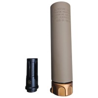 AngryGun SOCOM 416 Dummy Silencer DE (14mm CCW) 