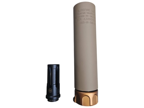 AngryGun SOCOM 416 Dummy Silencer DE (14mm CCW) 
