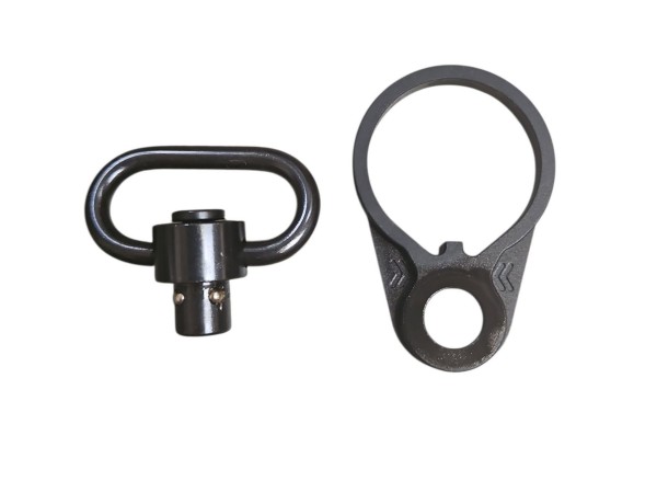 AngryGun CNC Rear Receiver QD Swivel Set for Marui M4 MWS