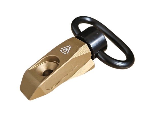 METAL Strike Industries Style M-LOK QD Sling Point with Swivel (Black / DE)