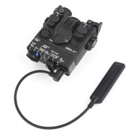 WADSN Aluminium DBAL-A2 with Red Visible Laser, IR Laser WD6013 (Black)