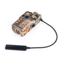 WADSN Aluminium RAID X Aiming Laser Red and IR Laser (Black / DE) 