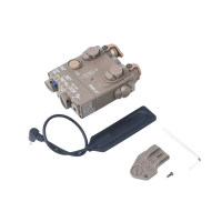 WADSN Polymer DBAL-A2 with Red Visible Laser & Torch WD06001 (Black / DE)