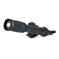 WADSN M622V Scout Light wDS07 Switch Assembly & ADM Weapon Mount WEX447 (Black)