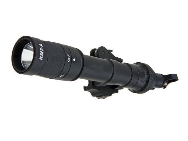 WADSN M622V Scout Light wDS07 Switch Assembly & ADM Weapon Mount WEX447 (Black)