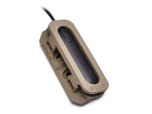 WADSN M0LOK / KeyMod Mounted 45degree Pressure Switch Holder SF or SOLO (Black / Tan) 