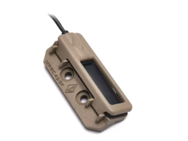 WADSN M0LOK / KeyMod Mounted 45degree Pressure Switch Holder SF or SOLO (Black / Tan) 