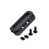 WADSN M0LOK / KeyMod Mounted 45degree Pressure Switch Holder SF or SOLO (Black / Tan) 