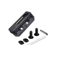 WADSN M0LOK / KeyMod Mounted 45degree Pressure Switch Holder SF or SOLO (Black / Tan) 