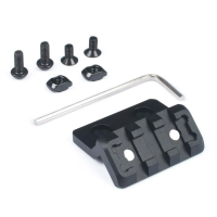 WADSN M-LOK / KeyMod Offset Light Mount (Black / DE)