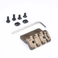 WADSN M-LOK / KeyMod Offset Light Mount (Black / DE)