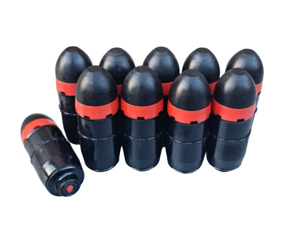 Tag Innovations Velum MK2 RED Smoke Grenade (Pack of 10 - KC Version)