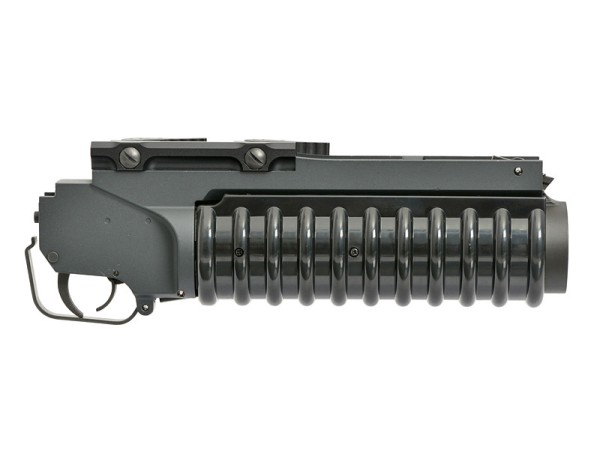 A&K M203 CQB Grenade Launcher with 20mm Mount (Black) 