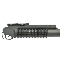 A&K M203 Grenade Launcher with 20mm Mount (Black) 