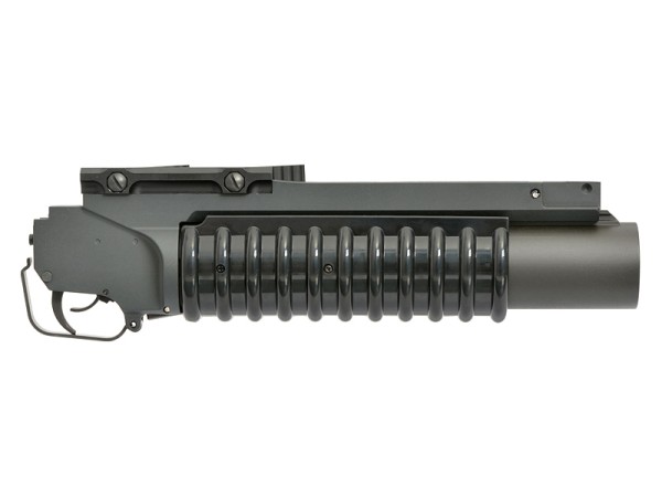 A&K M203 Grenade Launcher with 20mm Mount (Black) 