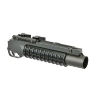 A&K M203 Grenade Launcher with 20mm Mount (Black) 