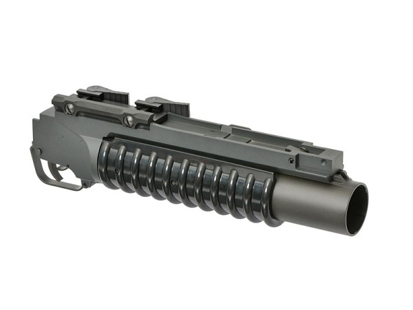 A&K M203 Grenade Launcher with 20mm Mount (Black) 
