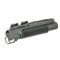 A&K M203 Grenade Launcher with 20mm Mount (Black) 