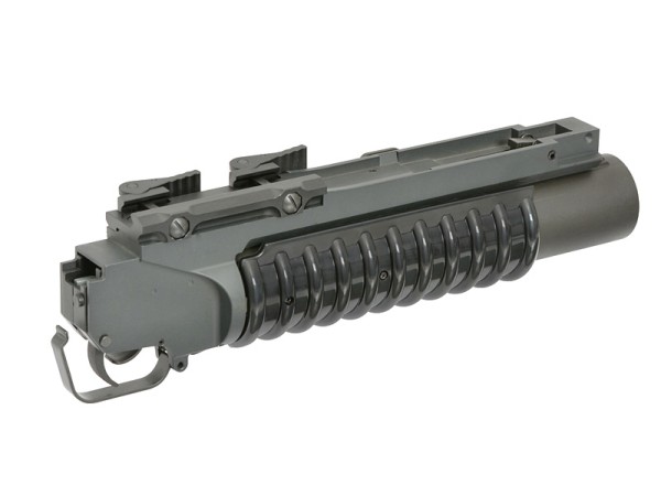 A&K M203 Grenade Launcher with 20mm Mount (Black) 